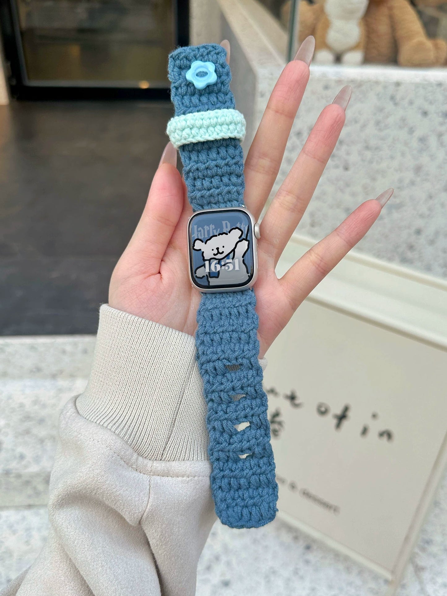 Soft Pie Roropie Woolen Knit Cute Iwatch Strap