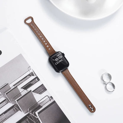 Leather Magnetic Loop for Applewatch Strap