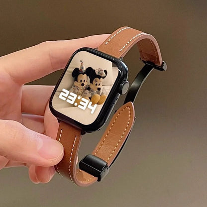 Leather Magnetic Loop for Applewatch Strap