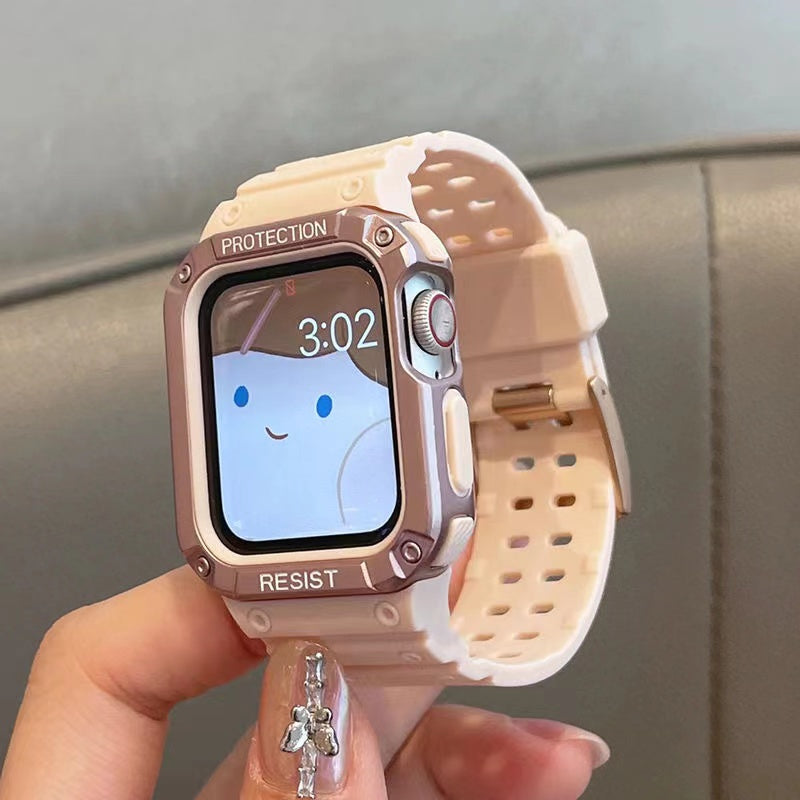 Clear Sport Apple Watch Band