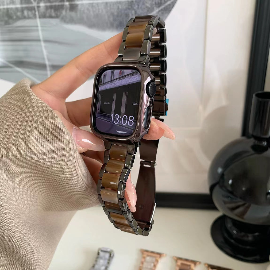 Cocoa Butter Apple Watch Band