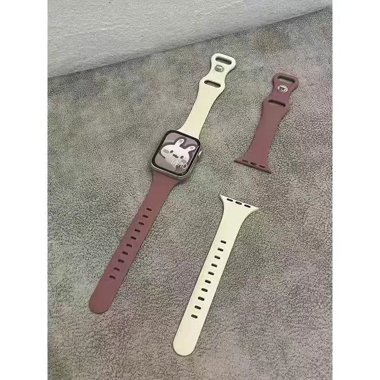 Contrast Color Sport Apple Watch Band