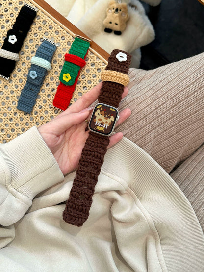 Soft Pie Roropie Woolen Knit Cute Iwatch Strap