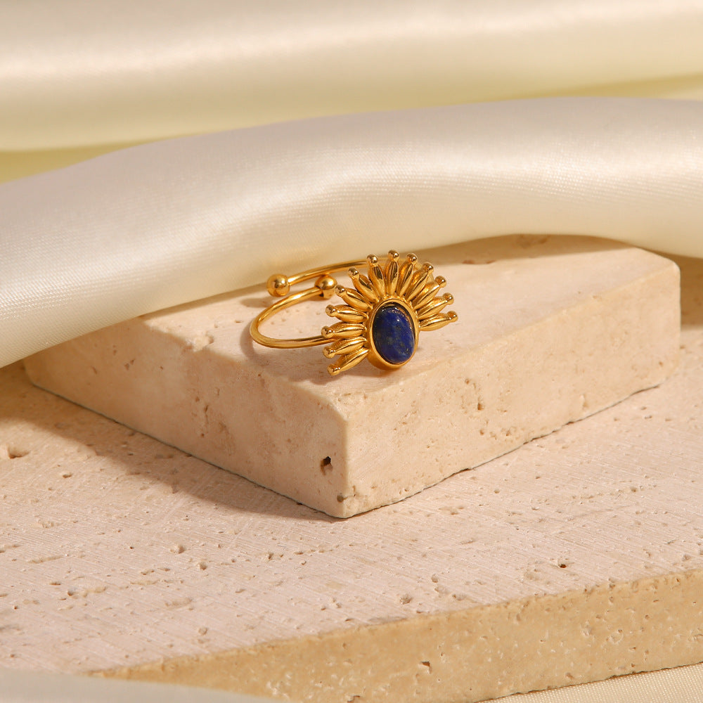 Lapis Opening Ring