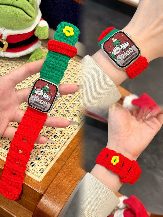 Soft Pie Roropie Woolen Knit Cute Iwatch Strap