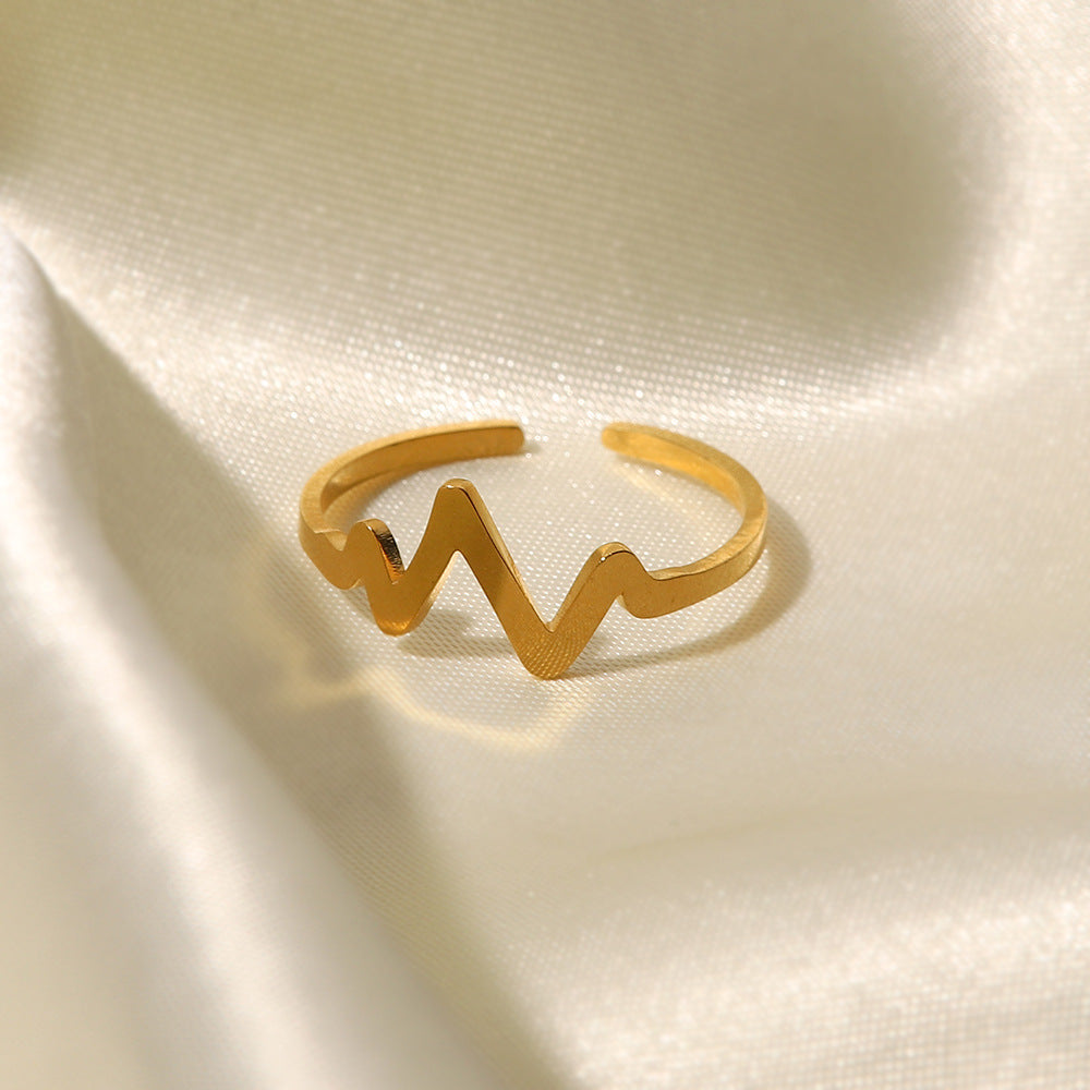 Heartbeat Opening Ring