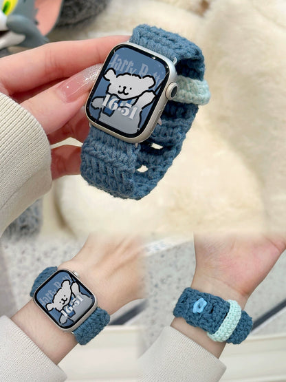 Soft Pie Roropie Woolen Knit Cute Iwatch Strap